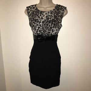 🔆 5for$25- Cheetah Top Cocktail Dress